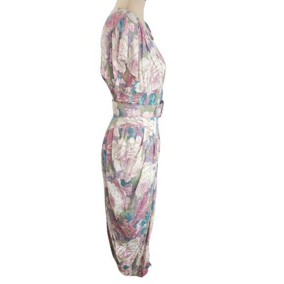 SOLD Vintage Karen Alexander Floral Dress - Picture 5 of 13